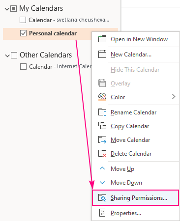 best stratege for sharing calendars between mac and windows